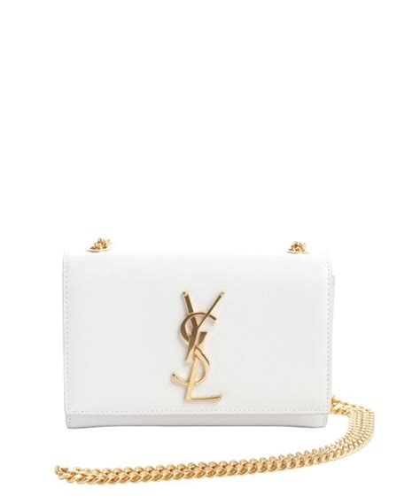 ysl white bag silver chain|YSL handbags official site.